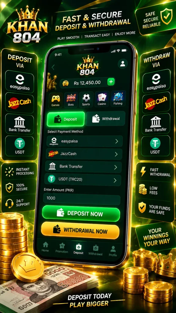 Deposit and Withdrawal