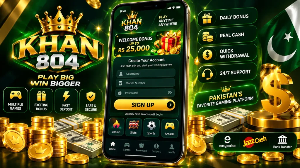  Register on Khan 804